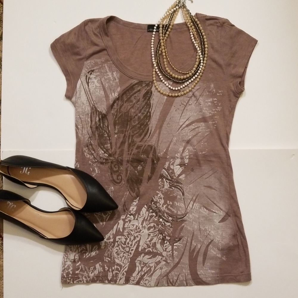 Urban Behavior Brown Tee